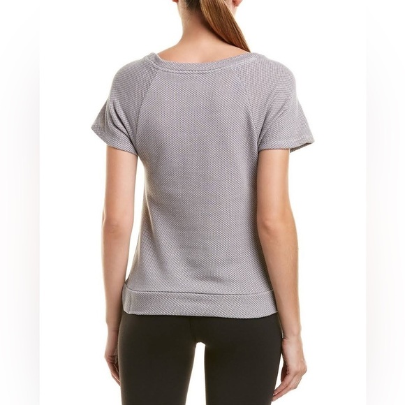 Honeydew Women's Intimates Out The Door Short Sleeve Sweater Tee Gray Size M - Picture 7 of 9